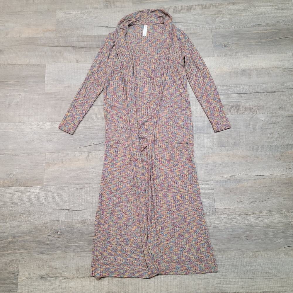 Daily Practice Anthropologie Long Duster Cardigan Size XXS 2XS Relaxed Fit
